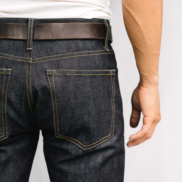 imogene + willie, Mens Charlie Raw Denim Jeans - Size 27 - Picture 4 of 5